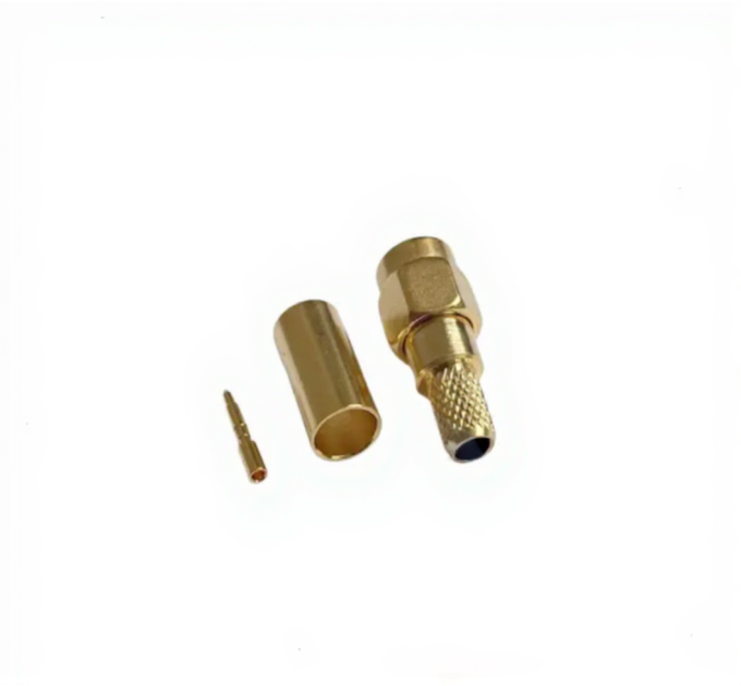 Разъем SMA male (штекер) для RG223/RG58