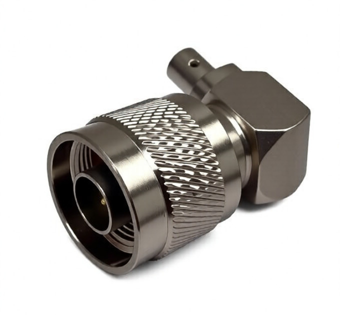 Разъем угловой N-Type (штекер) male для RG402.