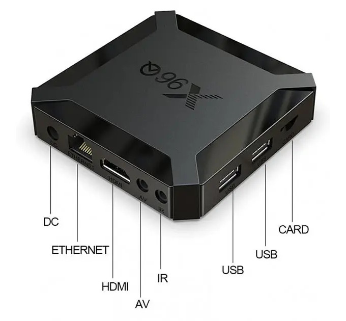 X96Q Smart TV Box (H313, 2/16G, Android 10)