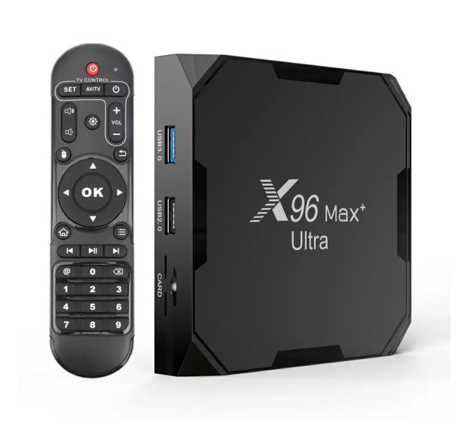 X96 MAX+ ULTRA 4/64 (S905X4, Android 11.0, Wi-Fi5, Bluetooth, 4K/8K)