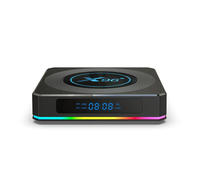 X96 X4 Smart TV Box (S905X4, 4/32G, Android 11, Bluetooth, Wi-Fi 2.4G+5G)