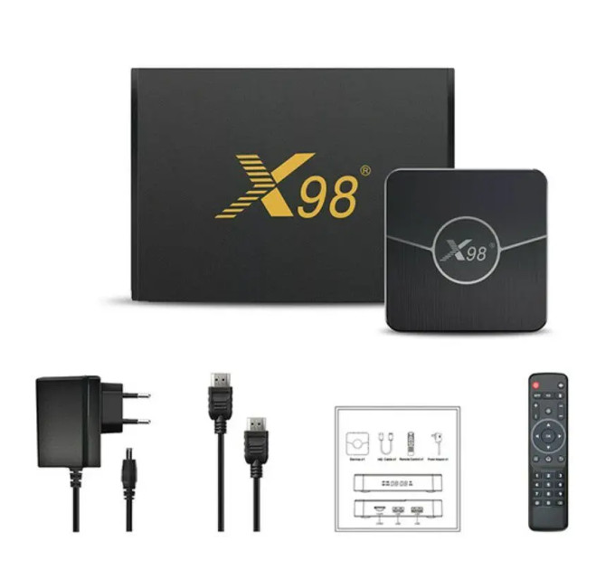 X98 PLUS 4/32 (S905W2,Wi-Fi 5,Android 11.0,4K)