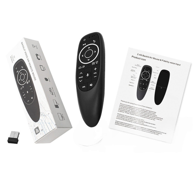 Air Mouse G10 PRO с микрофоном и подсветкой
