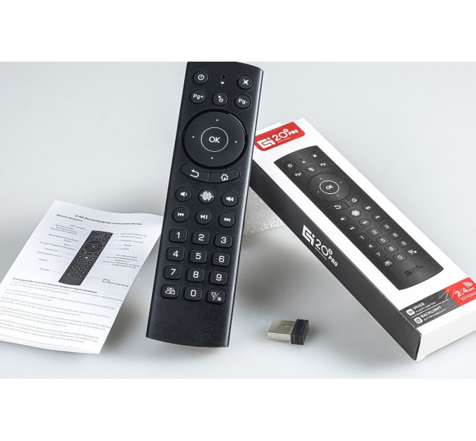 Air Mouse G20s PRO с микрофоном и подсветкой