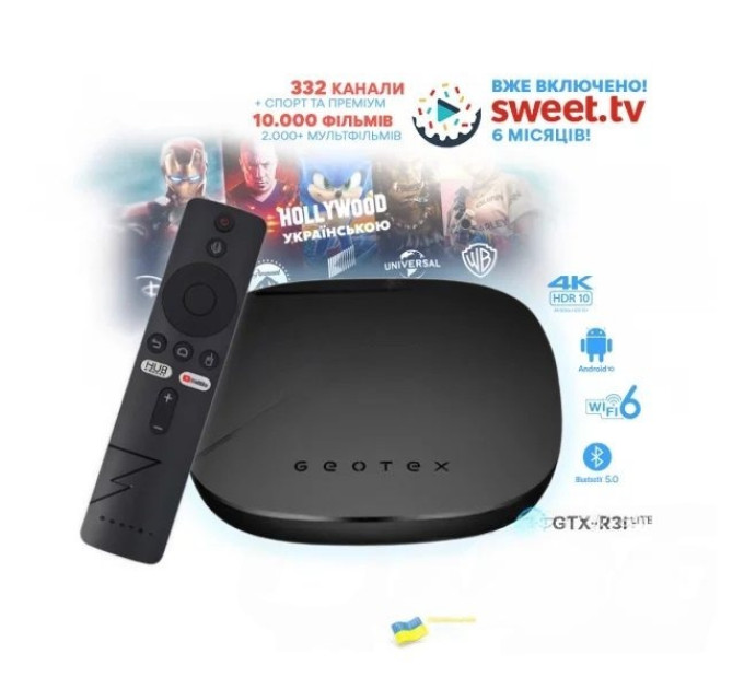 Sweet TVBox 4K Смарт приставка