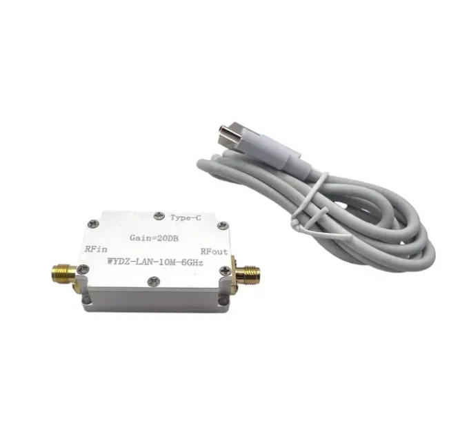 Малошумный усилитель 20 dB 10M-6GHz МШУ LNA Low Noise Amplifier