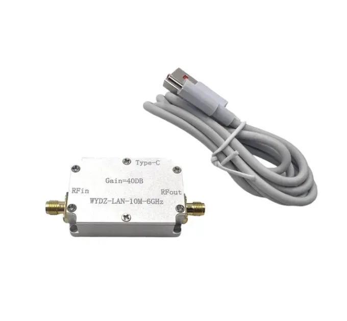 Малошумный усилитель 40 dB 10M-6GHz МШУ LNA Low Noise Amplifier