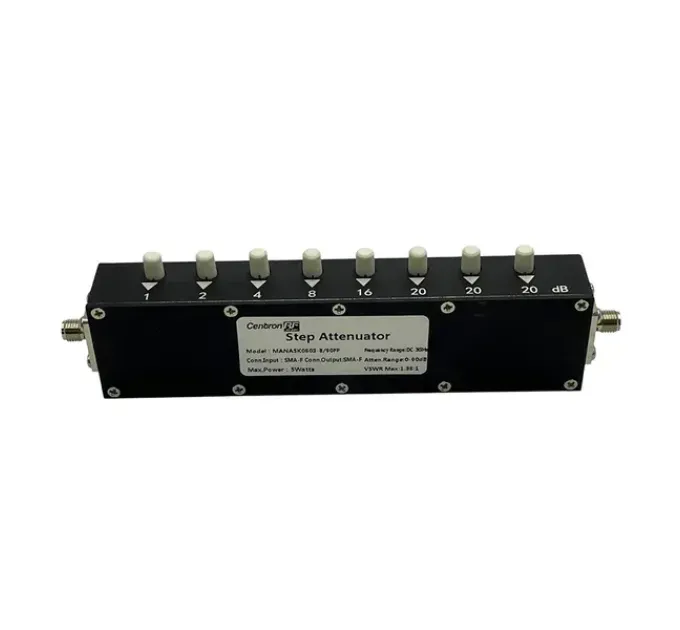 Ступенчастый аттенюатор SMA Type 0-90dB 5W 3Ghz