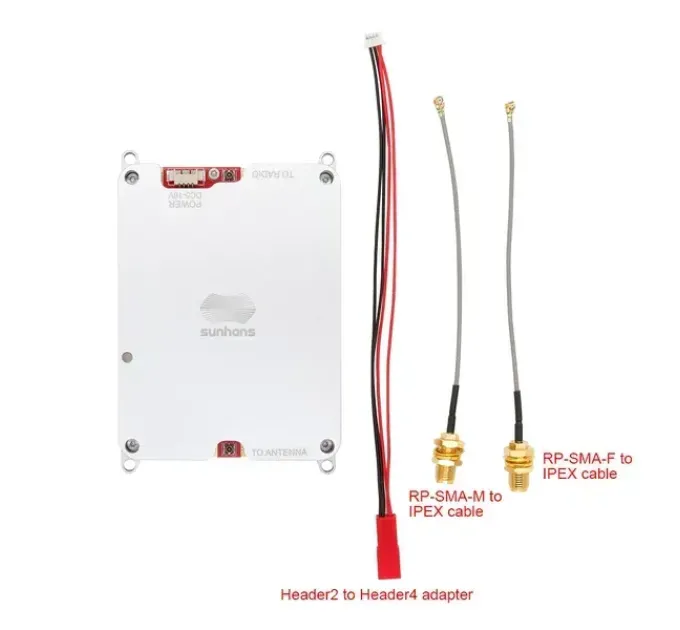 Двухдиапазонный усилитель WI-FI сигнала Sunhans SHRC5824G4WP 2.4/5.8 ГГц