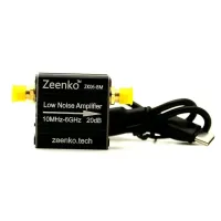Малошумный усилитель сигнала Zeenko ZK06-BM 10M-6GHz 235mA 25dB