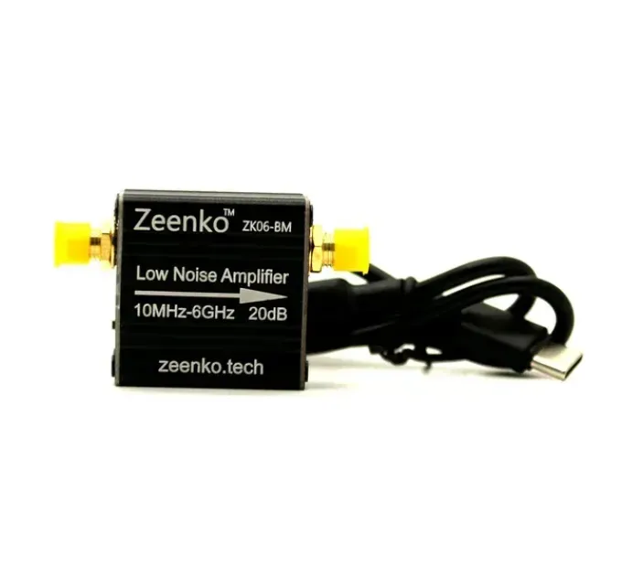 Малошумный усилитель сигнала Zeenko ZK06-BM 10M-6GHz 235mA 25dB
