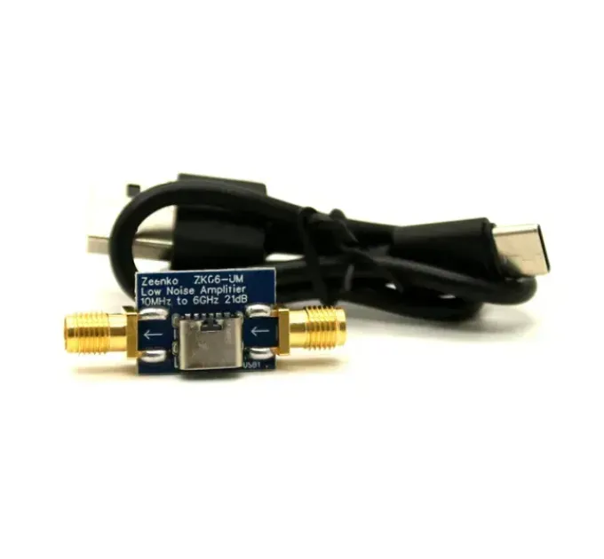 Малошумный усилитель сигнала Zeenko ZK06-UM 10M-6GHz 21dB МШУ