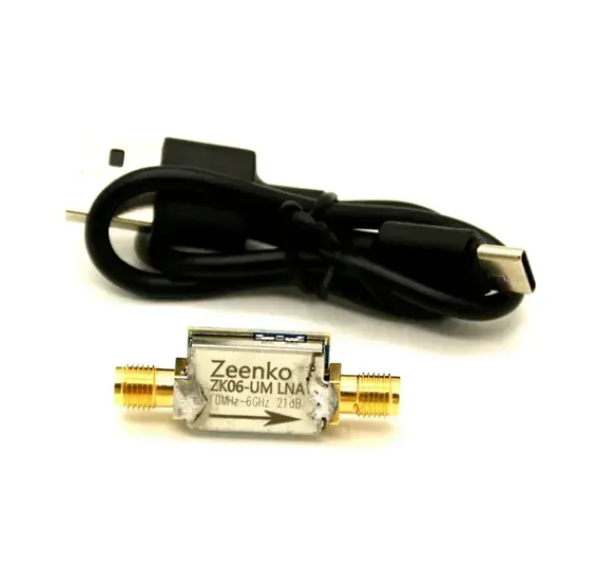 Малошумный усилитель сигнала Zeenko ZK06-UM 10M-6GHz 21dB МШУ
