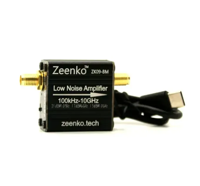 Малошумный усилитель сигнала Zeenko ZK09-BM 100kHz-10GHz 230mA