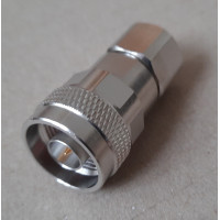 Разъем N(штекер) male для KSR400, LMR400, RG8, без пайки