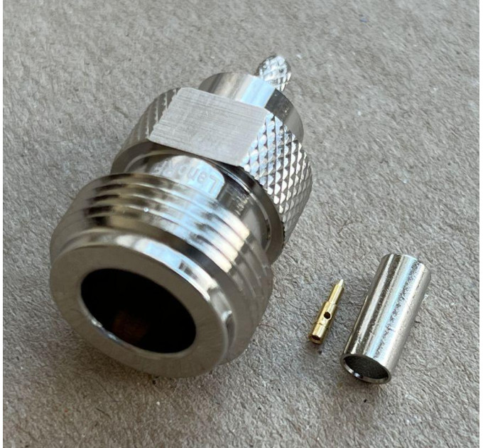 Разъем N(гнездо) female для RG316