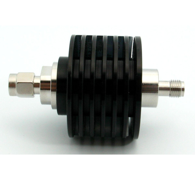 Аттенюатор 10Вт, 6ГГц, 20дБ, SMA(m)- SMA(f)