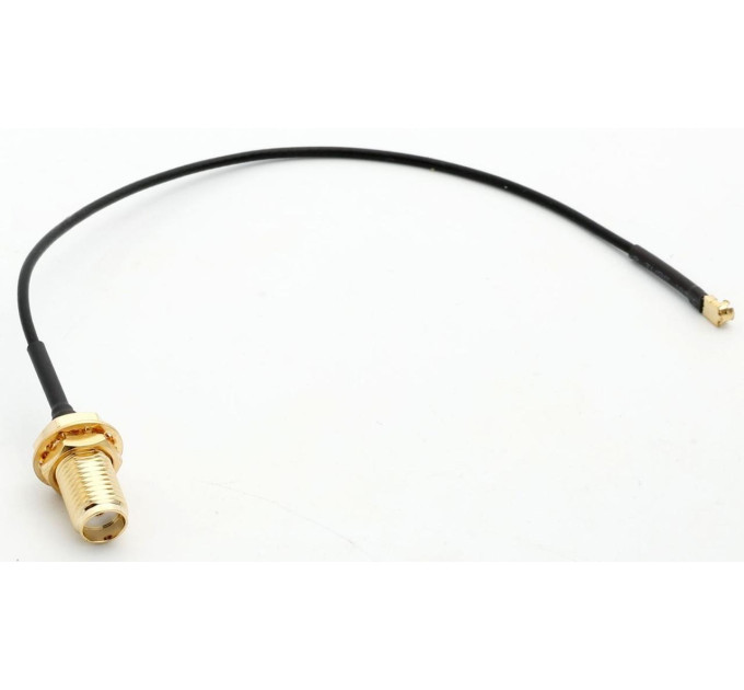 Пигтейл, 15см, IPEX и SMA female, кабель RF 1.37