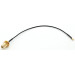 Пигтейл, 15см, IPEX и SMA female, кабель RF 1.37