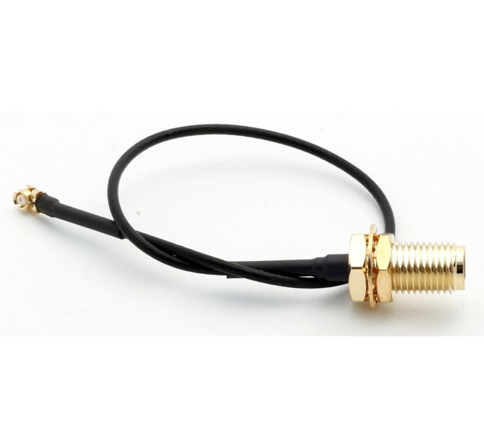 Пигтейл, 15см, IPEX и SMA female, кабель RF 1.37