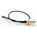 Пигтейл, 15см, IPEX и SMA female, кабель RF 1.37