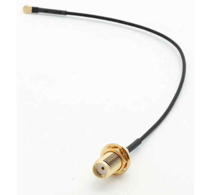 Пигтейл, 15см, IPEX и SMA female, кабель RF 1.37