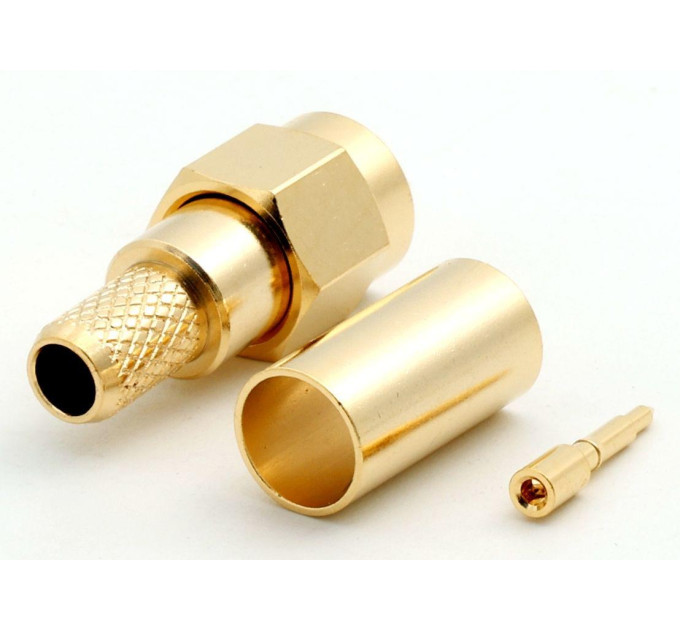 Разъем SMA (штекер) male для RG223/RG58