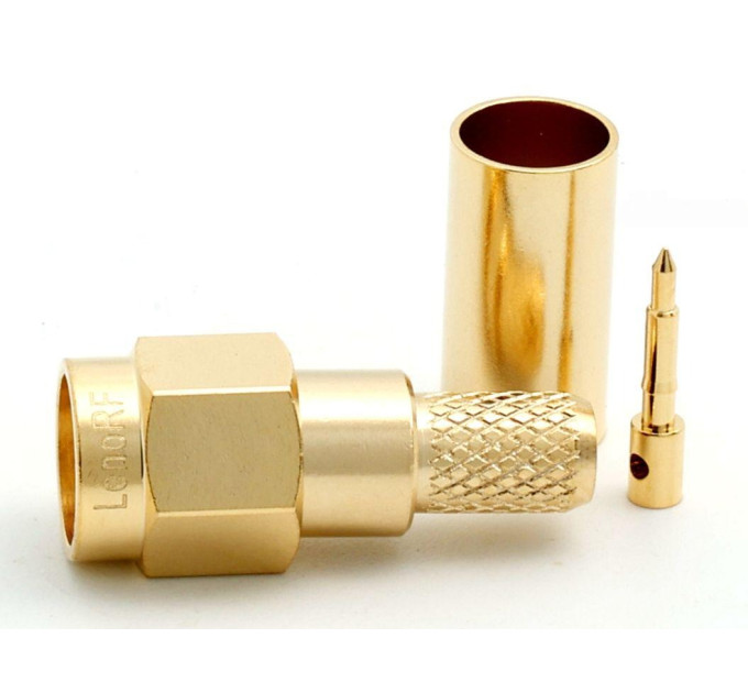 Разъем SMA (штекер) male для RG223/RG58
