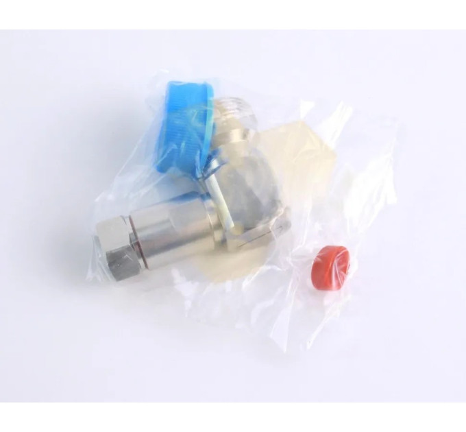 Разъем N-male для фидера 1/4" угловой Amphenol AFA-181-2