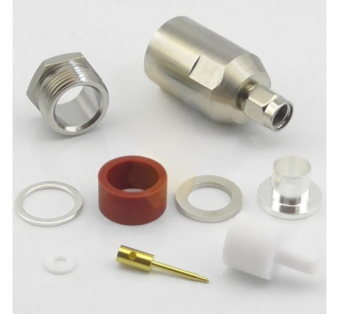 Разъем SMA male для кабеля RG-8 (RG213) збірка