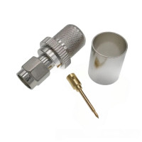 Разъем SMA male для кабеля RG-8 обжим