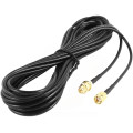 Кабельне складання RG-174 3 метри RP-SMA female та RP-SMA male