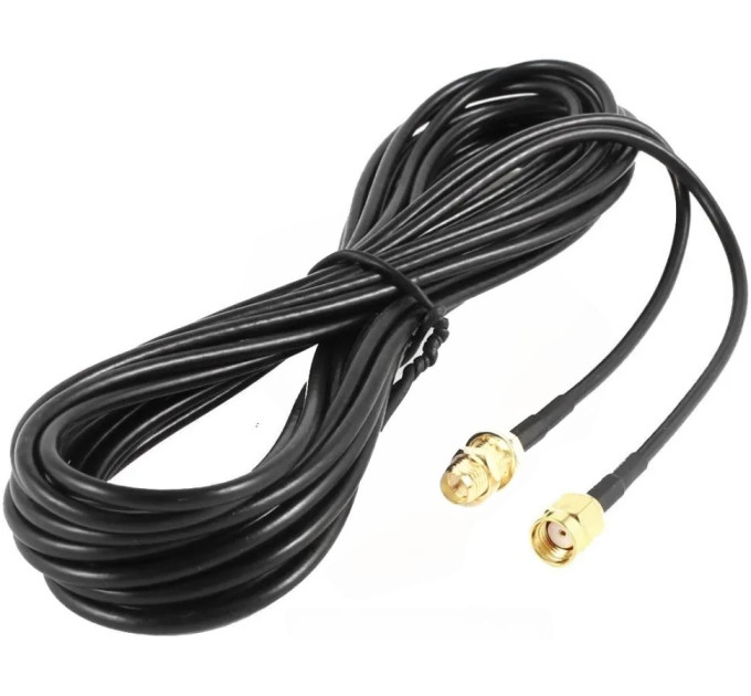 Кабельне складання RG-174 3 метри RP-SMA female та RP-SMA male
