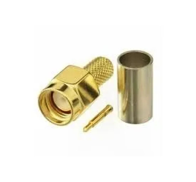 Разъем SMA-male для кабеля RG-58 обжим
