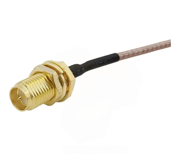 Пигтейл завдовжки 10 см RG178 SMA-female/TS9
