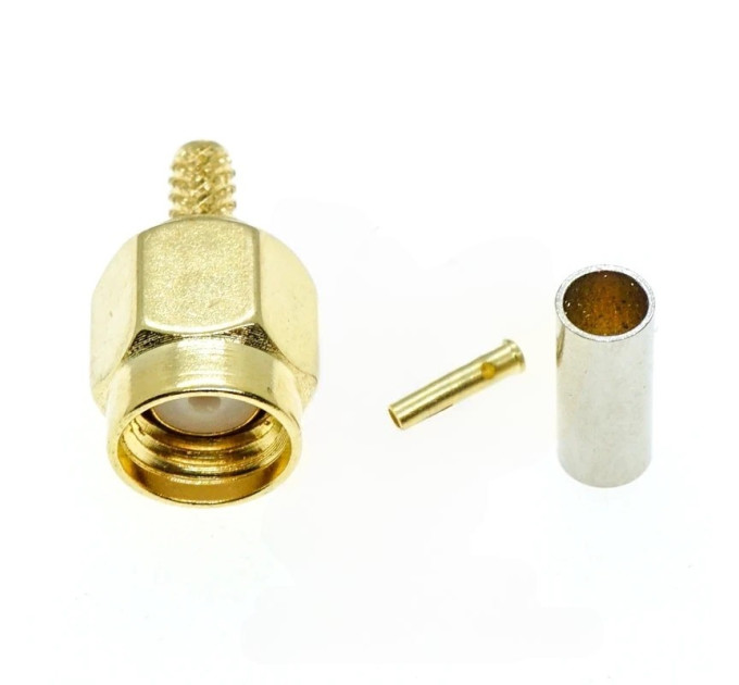 Разъем RP-SMA male для кабеля RG-174