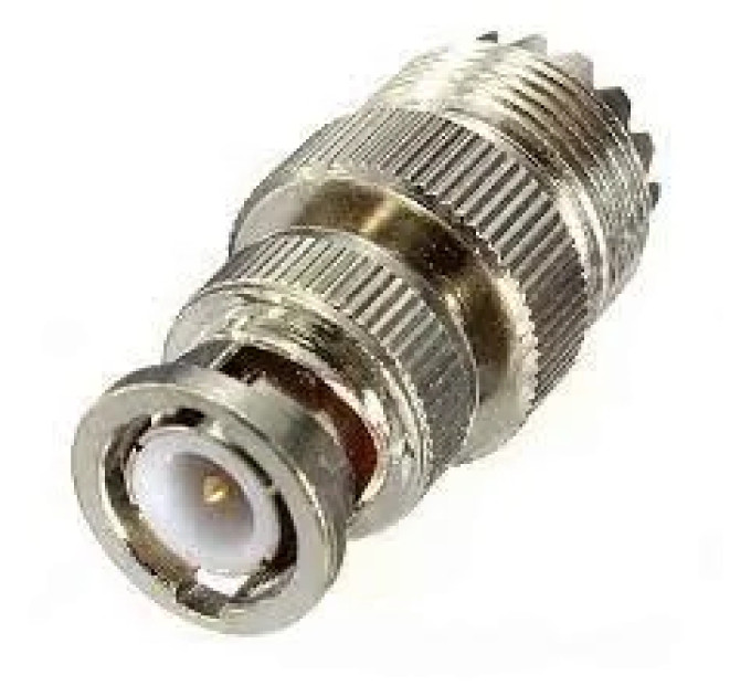 Адаптер BNC male - UHF female