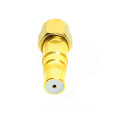 Перехідник RP-SMA male - QMA female Gold