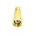 Перехідник RP-SMA male - QMA female Gold