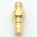Перехідник SMA female - QMA female Gold