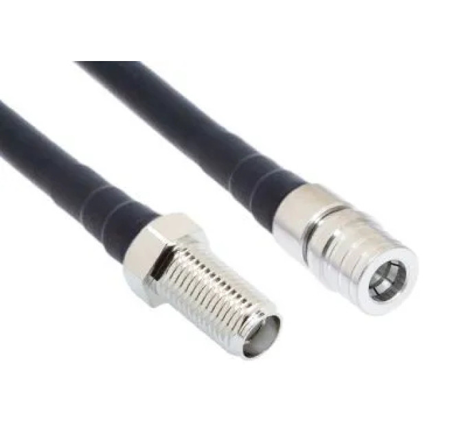Пігтейл QMA male - SMA female RG223 20 см