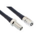 Пігтейл QMA male - SMA female RG223 20 см