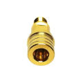 Перехідник RP-SMA female - QMA Male Gold