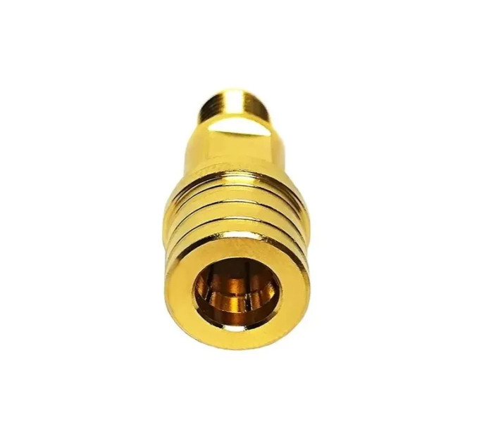 Перехідник RP-SMA female - QMA Male Gold