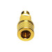 Перехідник RP-SMA female - QMA Male Gold