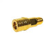 Перехідник RP-SMA female - QMA Male Gold