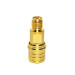 Перехідник RP-SMA female - QMA Male Gold