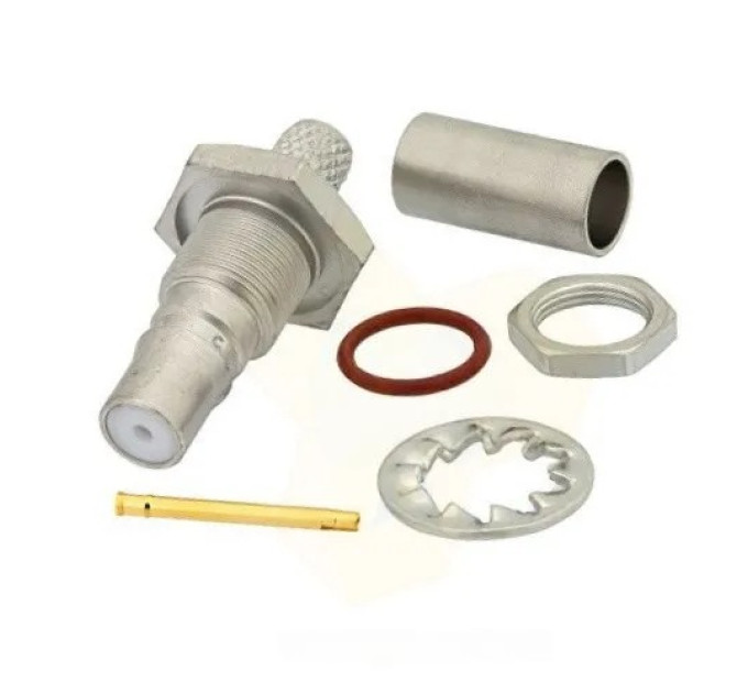 Разъем QMA-female для кабеля 5D-FB обжим