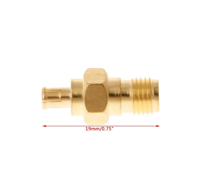 Адаптер MCX male - SMA female