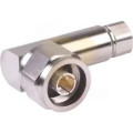 Разъем N-male для фидера 1/4" угловой